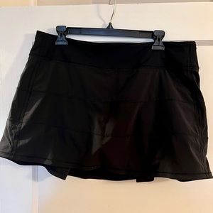 VGUC lululemon Pace Rival Mid-Rise Skirt Long